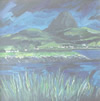 Gordon R Mackie :  Suilven, Evening Rain