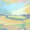 Gordon R Mackie : Wheatfields near Chatignac
